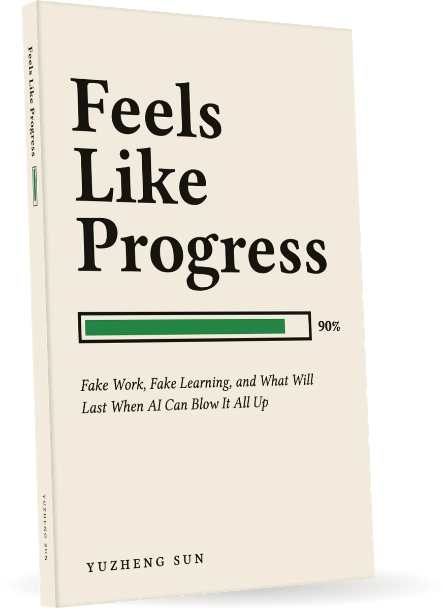 The paperback of Feels Like Progress